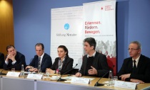 Pressekonferenz zur Bildungsstudie in Berlin. Foto: Vodafone-Stiftung